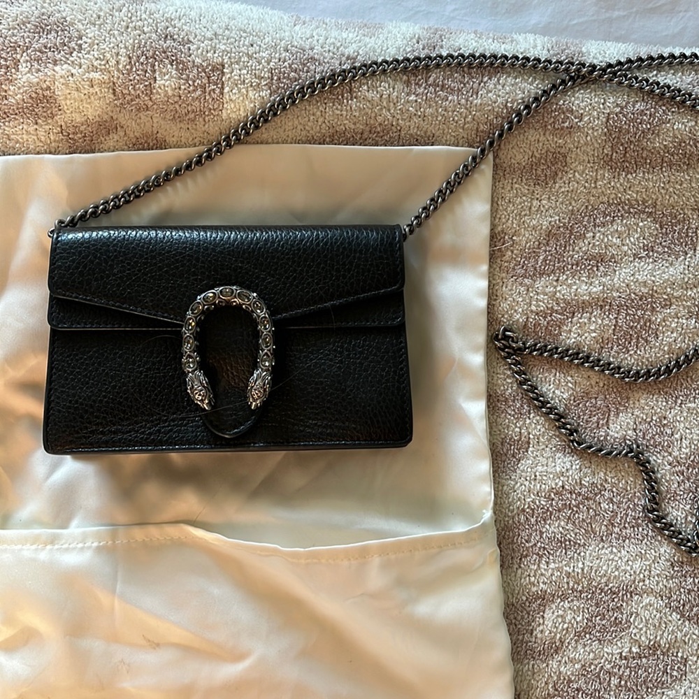 STILL AVAILABLE - Gucci Super Mini Dionysus Crossbody